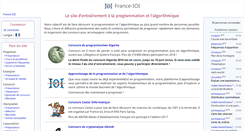 Desktop Screenshot of france-ioi.org