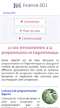 Mobile Screenshot of france-ioi.org